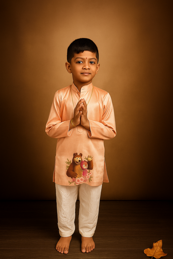 Masha Theme Kurta and pant