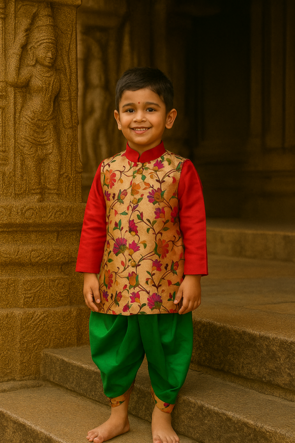 Pure paithani kurtha Dhoti