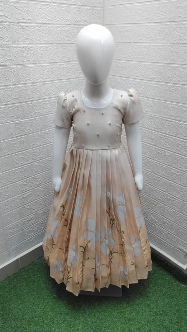 Banaras Tissue Frock