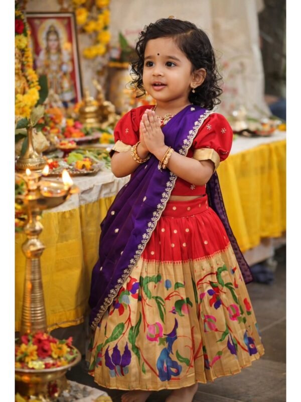 Paithani Lehenga Blouse Set