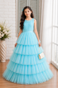 sky-blue-netted-frock