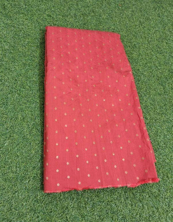 Peach Colour Slub Cotton