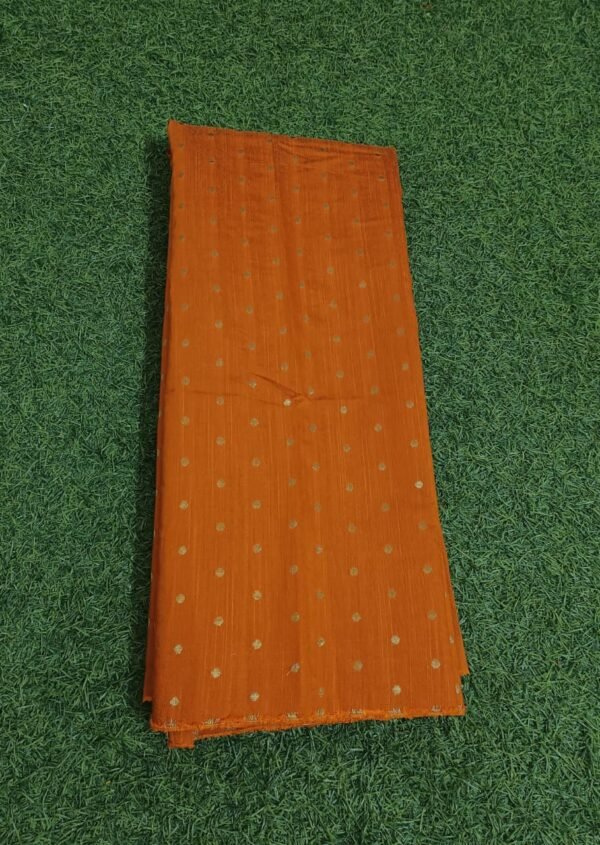 Orange Slub Cotton