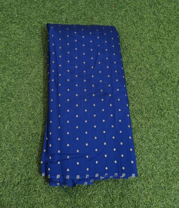 Dark Blue Slub Cotton