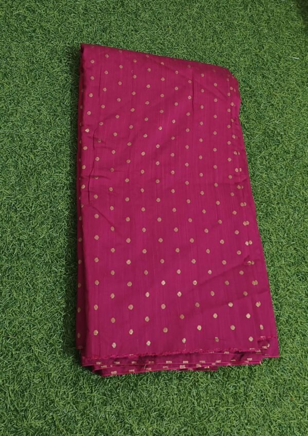 Magenta Pink Slub Cotton