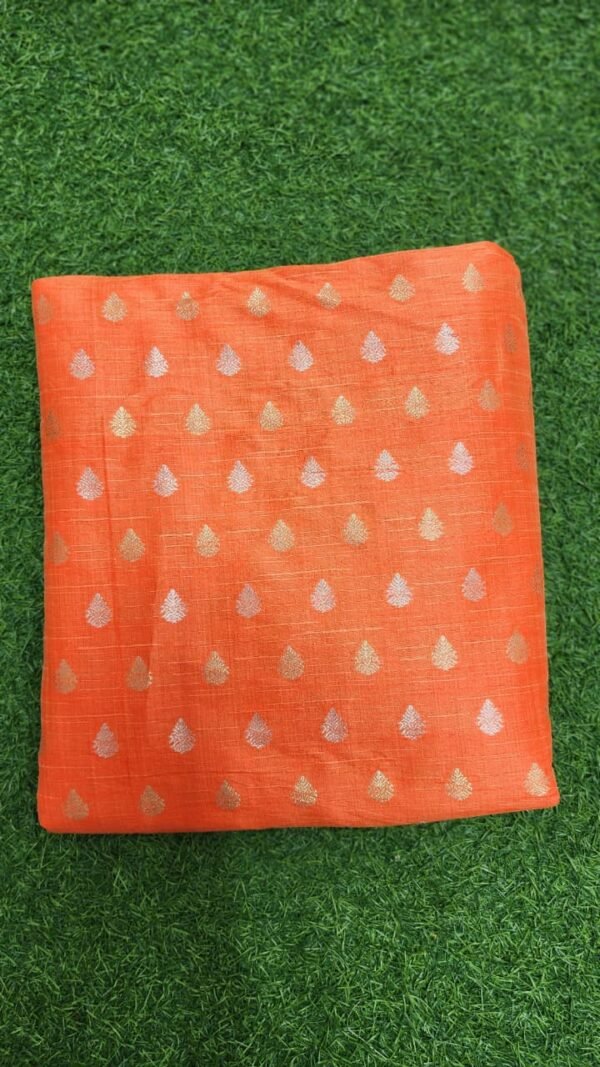 Rawsilk Badam Butties Fabric