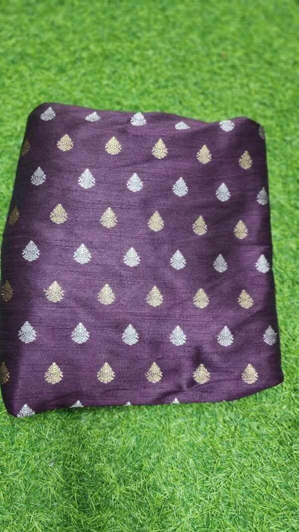 Rawsilk Badam Butties Fabric