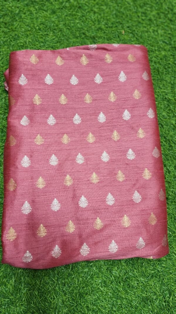 Rawsilk Badam Butties Fabric