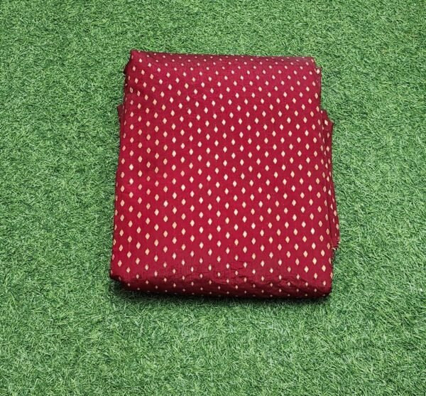 Dark Maroon Beneras Butties Fabric