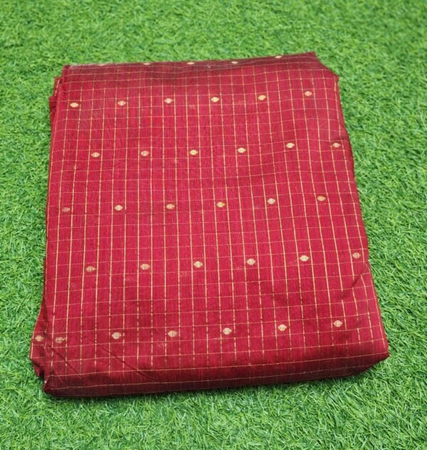 Rawsilk Checks Fabric